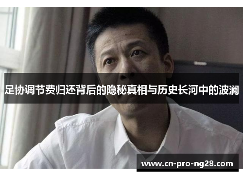足协调节费归还背后的隐秘真相与历史长河中的波澜